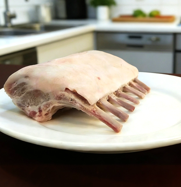 Frozen Bone In Lamb French Rack 8ribs