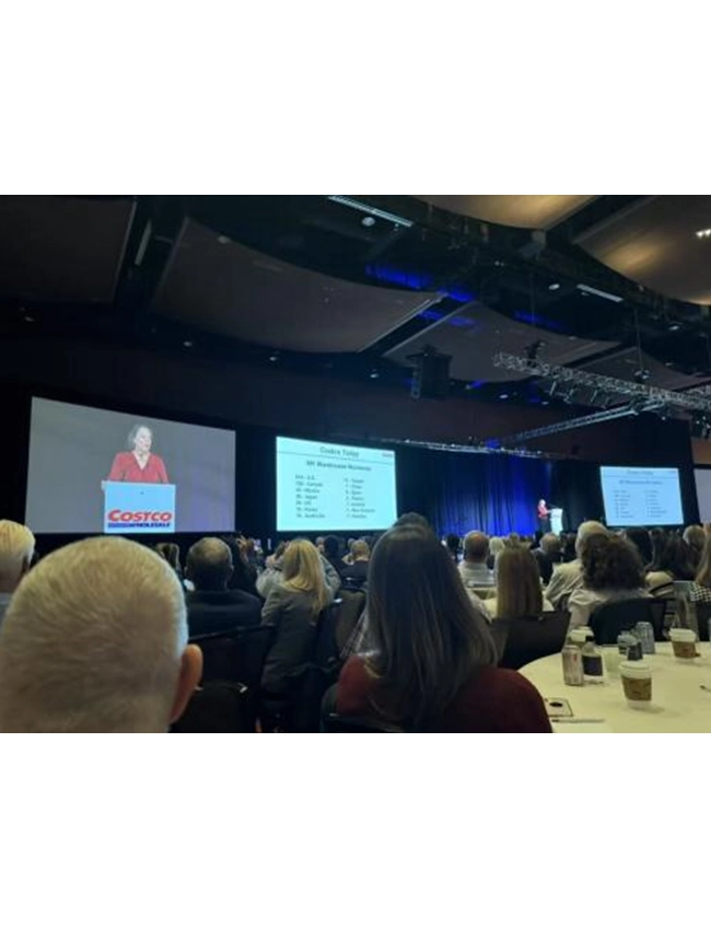 Grand Farm is the biggest lamb supplier  for Costco in China and was invited to attend  the 2024 Costco Global Dealer  Conference in USA.